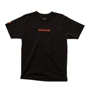 Black and Orange Anti Social Shirt ✨